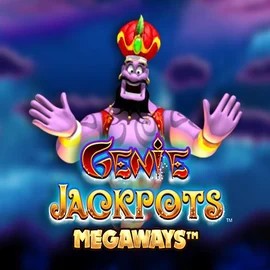 Genie Jackpots Megaways logo by Blueprint Gaming Duffspin Casino