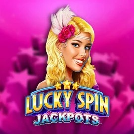 Lucky Spin Jackpots by Novomatic, showcased at duffspincasino.eu – game logo